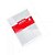 Saco Celofane Incolor Transparente 15X22CM Pacote com 100 Unidades Cromus - Imagem 1
