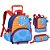 Kit Mochila com Rodas 13" + Lancheira + Estojo Dinossauro Clio Style - Imagem 1