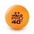 Bola de Ping Pong TM Fun Laranja Unidade Vollo - Imagem 1