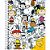 Caderno Cd Colegial 10 Materias Snoopy Vintage 160 Folhas Tilibra - Imagem 1