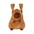 Mochila de Costas Is42711cv Up4you Capivara Marrom Luxcel - Imagem 1