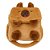 Mochila de Costas Is42712cv Capivara Marrom Luxcel - Imagem 1