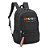 Mochila de Costas Laptop Up4you Ms48978up Preto Escrita Colorida Luxcel - Imagem 1