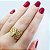 Anel  banhado a ouro 18k Cod 450 - Imagem 1
