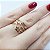 Anel  banhado a ouro 18k Cod 454 - Imagem 4