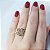 Anel  banhado a ouro 18k Cod 341 - Imagem 1