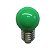 Lâmpada led bolinha G45 3w decorativa verde E27 127v Galaxy. - Imagem 1