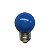 Lâmpada led bolinha G45 3w decorativa azul E27 127v Galaxy. - Imagem 1