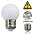 Lâmpada led bolinha G45 3w decorativa branco frio E27 127v Galaxy. - Imagem 3