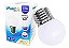 Lâmpada LED bolinha G45 2.5w decorativa branco quente E27 220v Galaxy. - Imagem 1