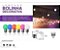 Lâmpada led bolinha G45 1,5w decorativa amarela E27 220v Galaxy Led. - Imagem 3