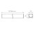 Perfil de sobrepor LED Archi linear 1 metro IRC 93 4000K 11,5W/m 24V alumínio branco. - Imagem 2