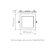 Plafon de embutir LED Eco quadrado 4000K 12W bivolt 120º 17x17x2,5cm policarbonato branco. - Imagem 2