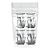 KIT 4 Pecas Clips Aco INOX para Hermética Ourofort LED IP65. - Imagem 2