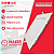 Plafon Superled Embutir 24W bivolt 4000K Quadrado 30cm x 30cm. - Imagem 3