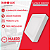 Plafon Superled Sobrepor 18W bivolt 2700K Quadrado 22,3cm x 22,3cm. - Imagem 2