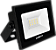 Refletor Superled Projetor Slim 20W Preto 6500K bivolt. - Imagem 1