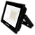 Refletor Superled Projetor Slim 30W Preto 6500K bivolt. - Imagem 1
