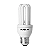 Lâmpada Fluorescente 3U 20W 220V 2700K. - Imagem 1