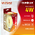 Lâmpada Filamento Superled Globo G95 4W bivolt 2400K IP66. - Imagem 4