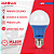 Lâmpada Superled Ouro 60 Colors 7W bivolt Azul IP66. - Imagem 5