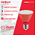 Lâmpada Superled PAR20 6W bivolt 30º Vermelho IP66. - Imagem 5