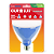 Lâmpada Superled PAR38 16W bivolt 30º Azul IP66. - Imagem 2