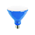 Lâmpada Superled PAR38 16W bivolt 30º Azul IP66. - Imagem 1
