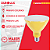 Lâmpada Superled PAR38 16W bivolt 30º Amarelo IP66. - Imagem 5
