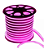 Fita LED Neon 12W/M 1.200W 12V 100 metros externo IP65 Rosa. - Imagem 1