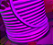 Fita LED Neon 12W/M 1.200W 12V 100 metros externo IP65 Roxo. - Imagem 3