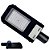 Luminária LED pública 50W preta SMD sensor Fotocélula 6500K IP65 INMETRO. - Imagem 1