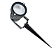 Espeto de Jardim LED COB Vermelho 7W IP67 bivolt. - Imagem 2