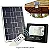 Refletor LED solar com controle 400w auto recarregável 3000K IP67. - Imagem 2