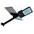 Luminária LED Pública 200W Preta Solar IP65 6500K INMETRO. - Imagem 1