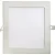 Luminária Plafon LED 18W Quadrada 22,5cm x 22,5cm Embutir 3000K bivolt. - Imagem 1