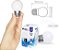 Lâmpada led bolinha G45 2,5w decorativa branco frio E27 220v Galaxy. - Imagem 3