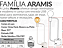 Luminária de mesa Aramis com entrada USB 40X21cm aço branco fosco. - Imagem 3