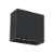 Luminária arandela direcionável 4W 3000K preta IP65. - Imagem 1