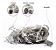 Cascata De Natal 200 LEDS branco frio 8 Funções tomada macho / fêmea 5,00m 127V. - Imagem 5