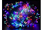 KIT 100 Pisca de Natal 50 Leds Colorido 8 Funções 5 Metros fio transparente bivolt. - Imagem 2