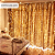 Cortina De Natal 900 LEDS Branco Quente fixa 4mx3m 127V. - Imagem 3