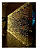 Cascata com 300 LEDs Branco Quente 6mx0,72m funções Cachoeira 220V. - Imagem 5