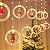 Cortina com 130 LEDs Branco Quente fio de Fada figuras natalinas PVC 2,5 metros bivolt. - Imagem 1