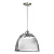Luminária prismática pendente 16 polegadas cabo PP Incolor E-27. - Imagem 1