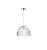 Luminária prismática pendente 16 polegadas cabo PP Incolor E-27. - Imagem 1