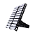 Refletor Industrial holofote modular LED 1000W 4000K IP67. - Imagem 2