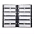 Refletor Industrial holofote modular LED 600W 6500K branco frio IP67. - Imagem 1