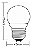 Lâmpada super led bolinha S30 3w bivolt amarelo ourolux IP66. - Imagem 2