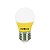 Lâmpada super led bolinha S30 3w bivolt amarelo ourolux IP66. - Imagem 1